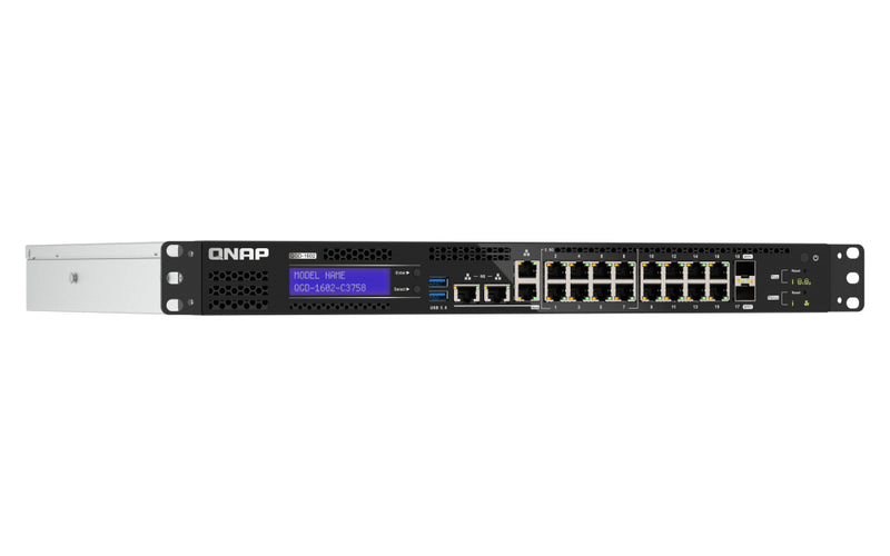 QNAP Smart Edge Switch – 18 Anschlüsse, Rack-montierbar