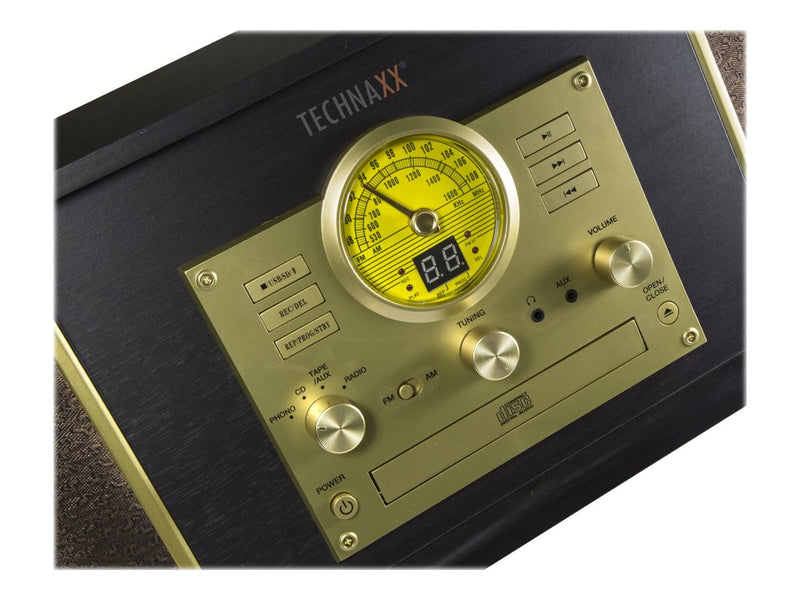 TECHNAXX Audiosystem – CD-Player, Plattenspieler, Bluetooth