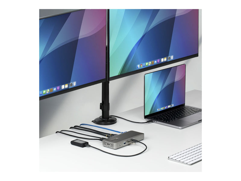 StarTech USB4 Dockingstation – Dual-Display, 100W Stromversorgung