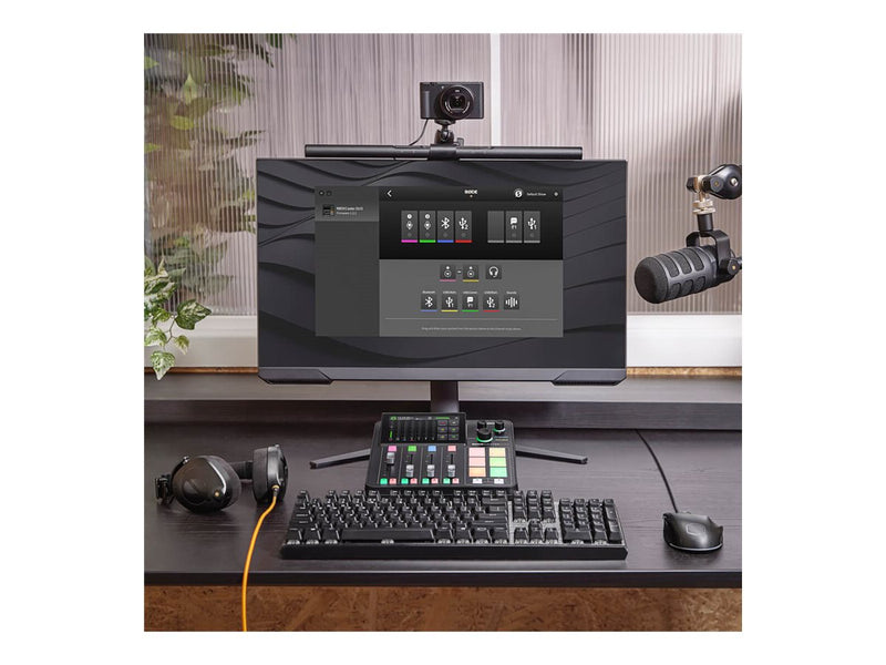 RODE RØDECaster Duo – Podcast Mixer mit WLAN und Bluetooth