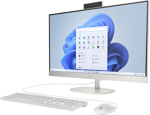 HP All-in-One Desktop – 27" Display, Ryzen 3, 8 GB RAM