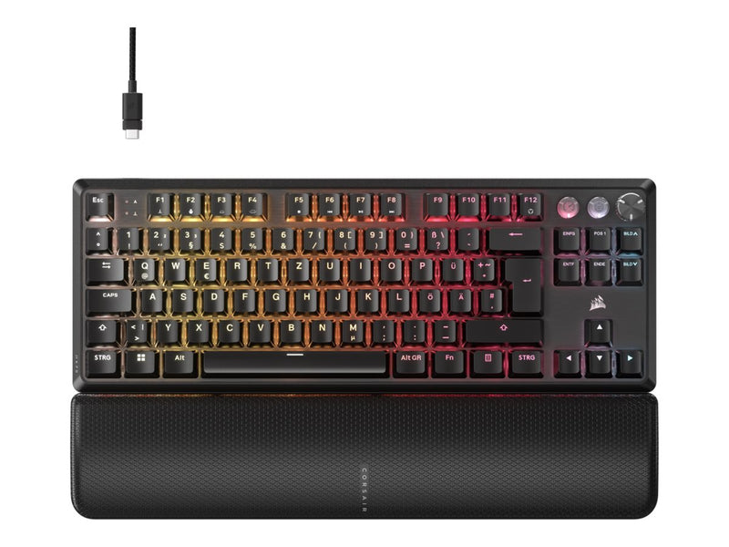 CORSAIR K70 PRO TKL Tastatur – RGB-Beleuchtung, mechanisch