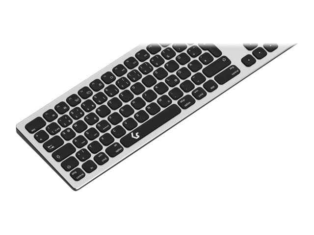 KEYSONIC Kabellose Tastatur – Bluetooth, volle Größe