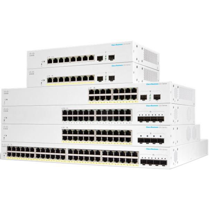 Cisco 8-Port Smart Switch – PoE+ für effiziente Netzwerke