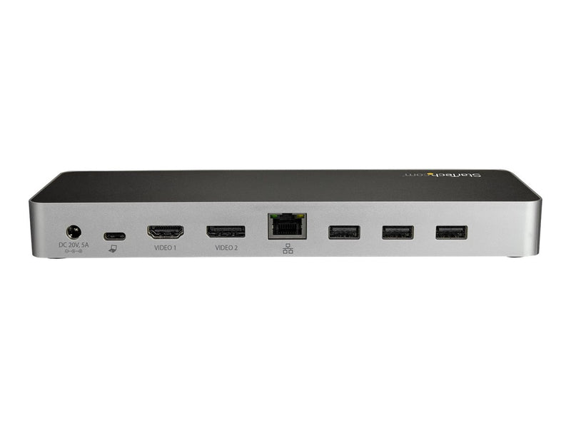 Startech Dockingstation – Zwei 4K-Monitore, USB-C, für Windows/Mac