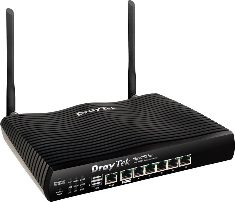 Draytek Vigor 2927ax Router – Dual WAN, Wi-Fi 6