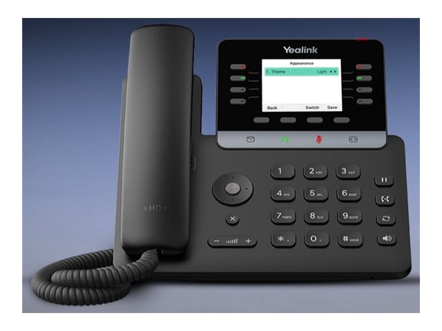 Yealink VoIP-Telefon – Farbdisplay, Wi-Fi & Bluetooth