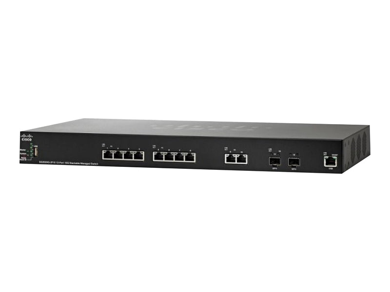 Cisco 12-Port Switch – Für schnelles Netzwerk, stapelbar