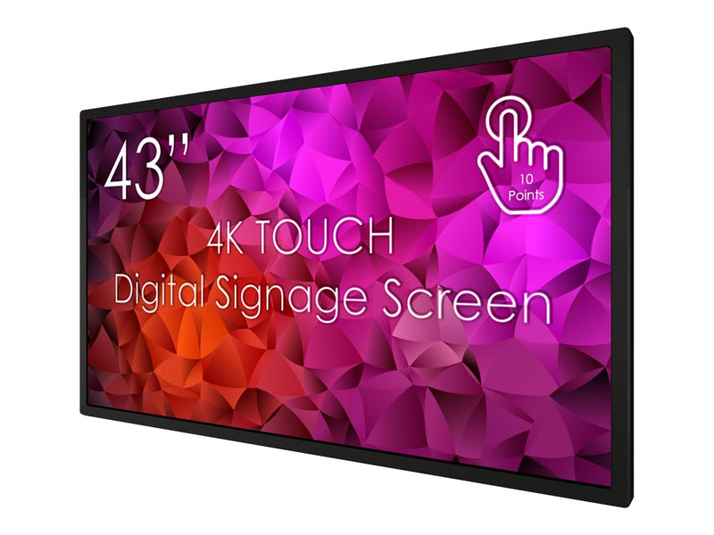 Swedx 43" Display – 4K UHD, Multi-Touch