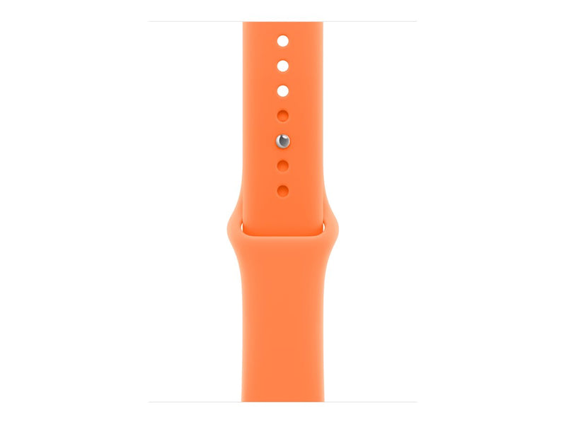 Apple Sportarmband 46mm – Clementine Farbe, Größe S/M
