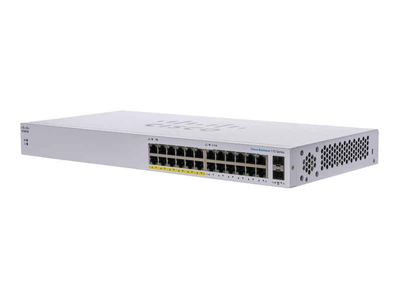 Cisco 24-Port Netzwerk-Switch – Einfaches Plug-and-Play, PoE-Unterstützung