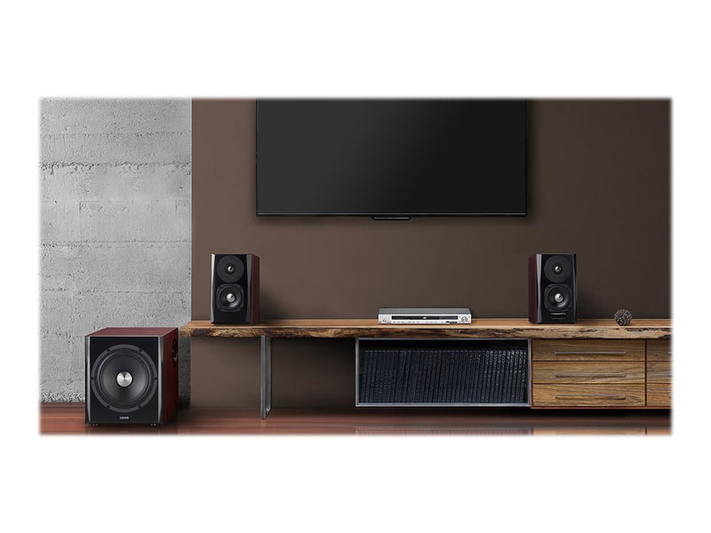 Edifier 2.1 Aktivboxen – Holzdesign, Bluetooth-fähig