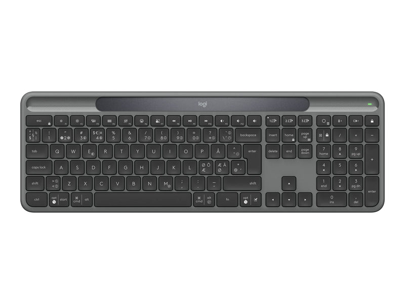 Logitech Slim Solar+ Keyboard – Kabellos, umweltfreundlich