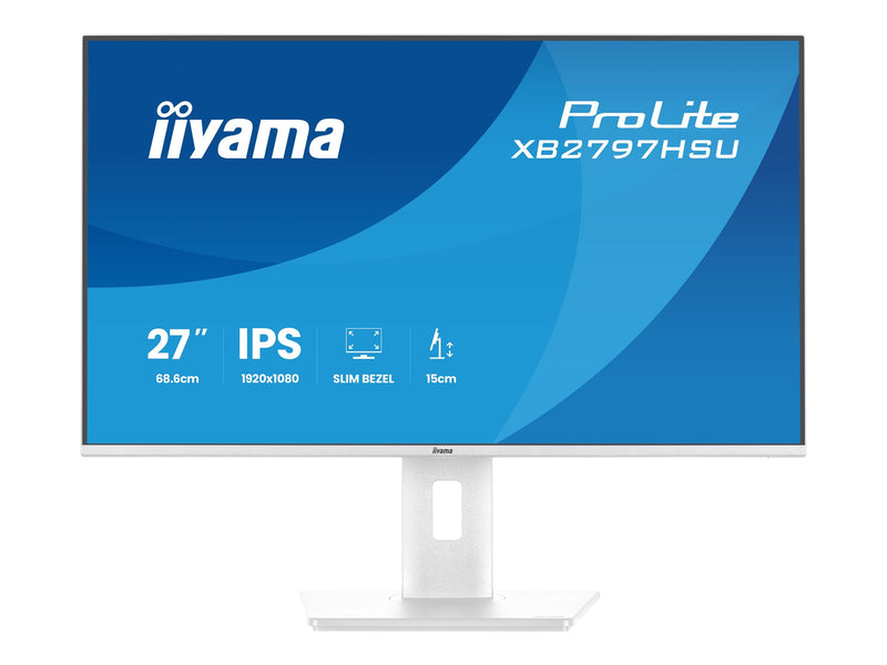 Iiyama 27" LED-Monitor – Full HD, IPS, Lautsprecher