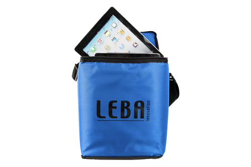 Leba Innovation NoteBag – Tragetasche für Tablets, Blau