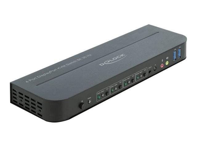 Delock KVM Switch – 8K Auflösung, USB 3.0, Audio