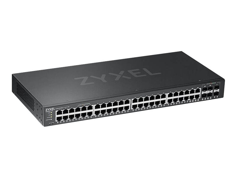 Zyxel Netzwerk-Switch – 48 Anschlüsse, Cloud-Management