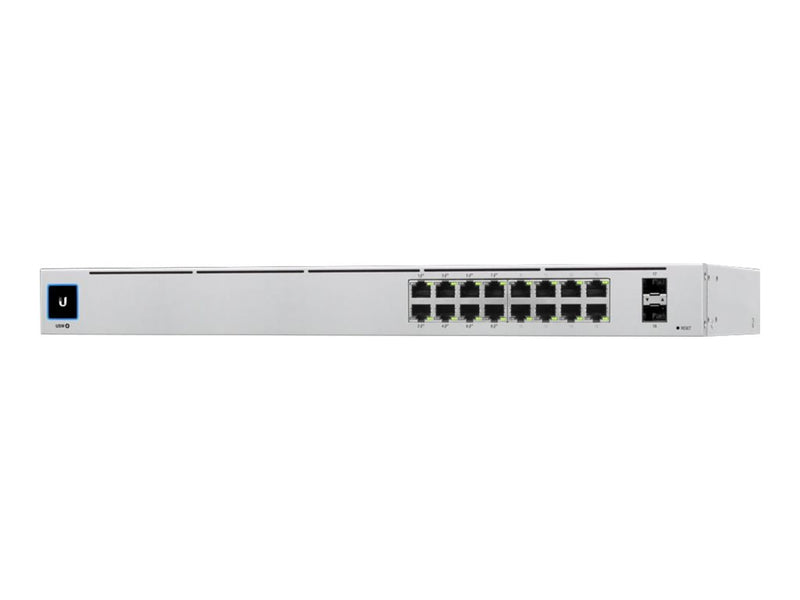 Ubiquiti Netzwerkswitch – 16 Ports, PoE+ Unterstützung