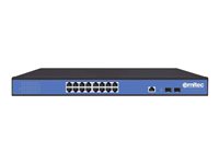 Ernitec 16-Port Gigabit Switch – PoE+, für kleine Netzwerke