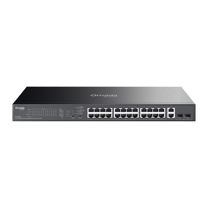 TP-LINK Omada 28-Port Switch – PoE+ für einfache Netzwerkverwaltung