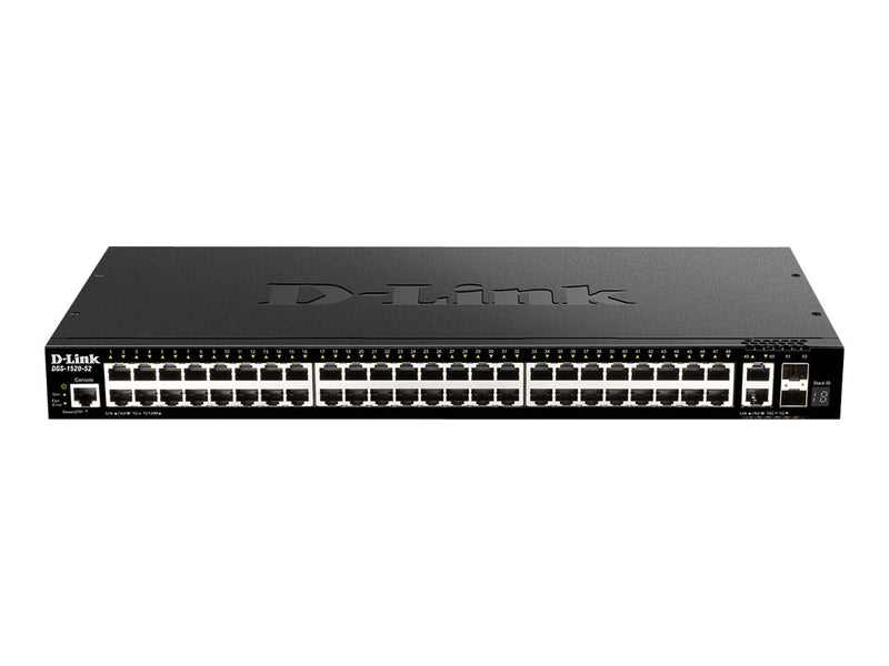 D-Link 52-Port Gigabit Switch – Stapelbar, Smart-Verwaltung