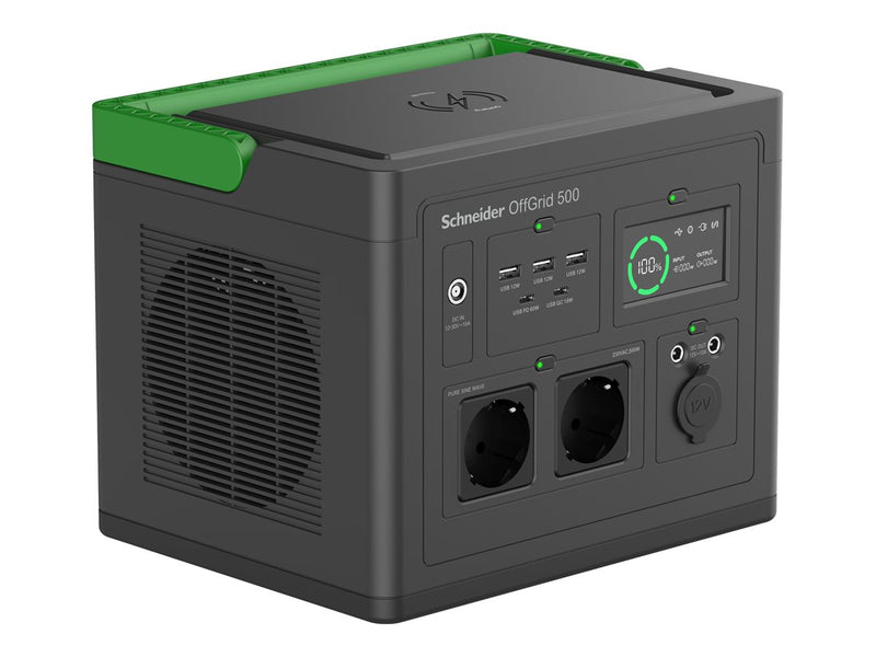 APC Tragbare Power Station – 500 W, vielseitige Anschlüsse