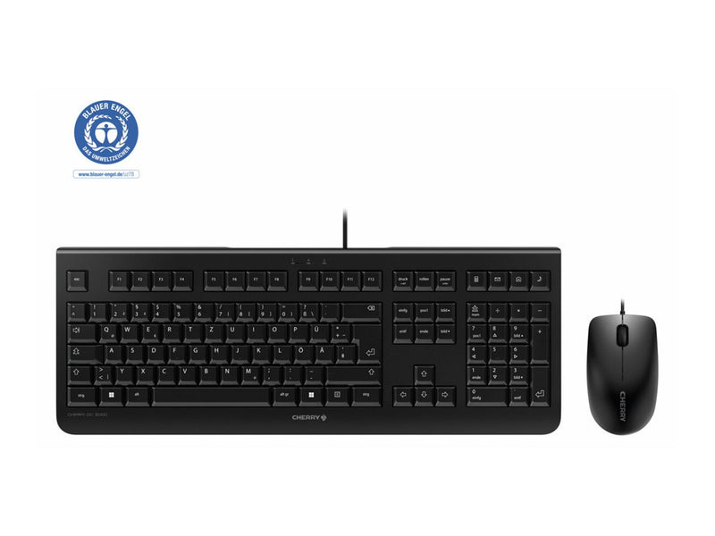 CHERRY Tastatur- und Maus-Set – USB-Anschluss, Ungarisches Layout