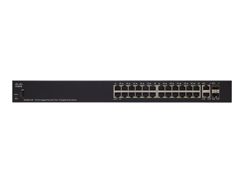 Cisco Netzwerkswitch – 24 Gigabit-Ports mit Stromversorgung