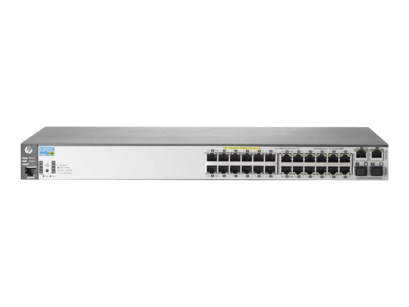 HP Enterprise Netzwerk-Switch – 24 Anschlüsse, PoE+ Unterstützung