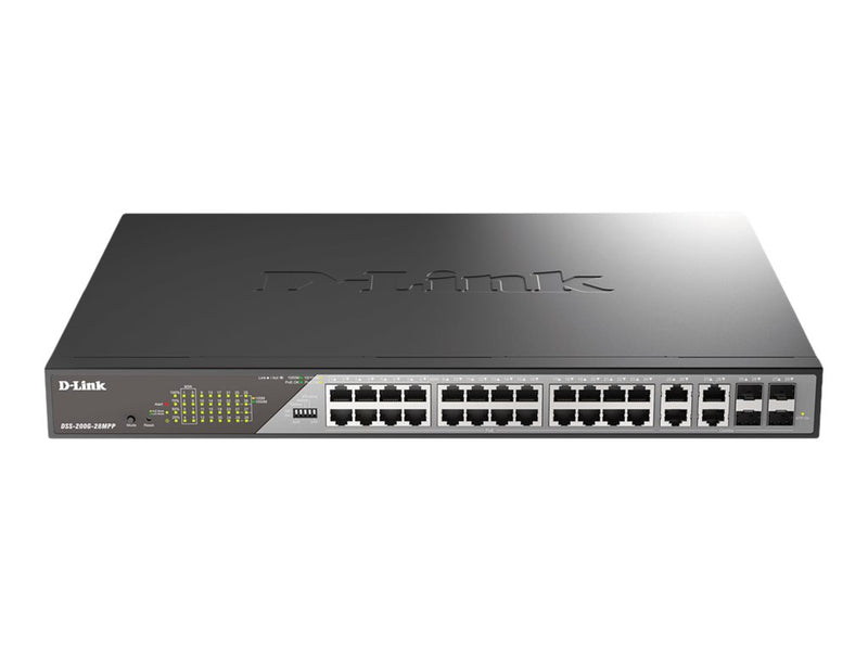 D-Link 28-Port Gigabit Switch – Für Überwachung und PoE++