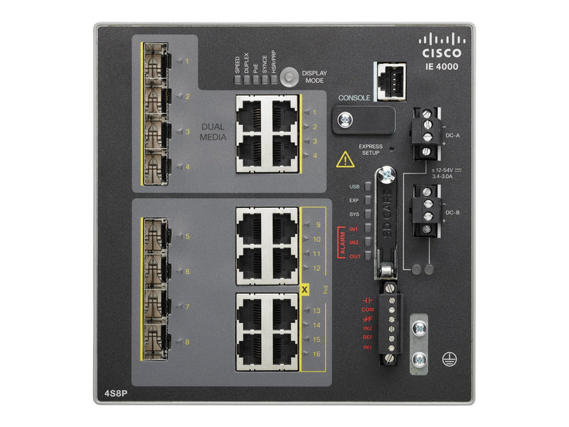 Cisco Industrial Ethernet Switch – 12 Anschlüsse, PoE+ Unterstützung