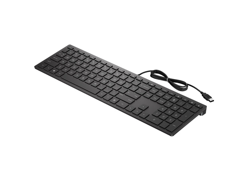 HP Pavilion USB-Tastatur – Komfortables Tippen, Französisches Layout