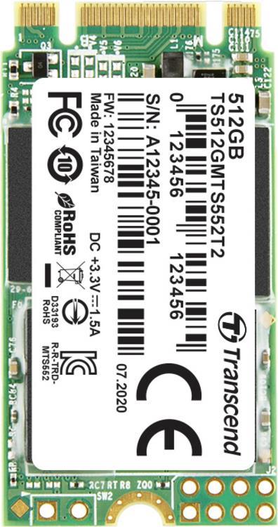 Transcend M.2 SSD – 512 GB, schneller Speicher