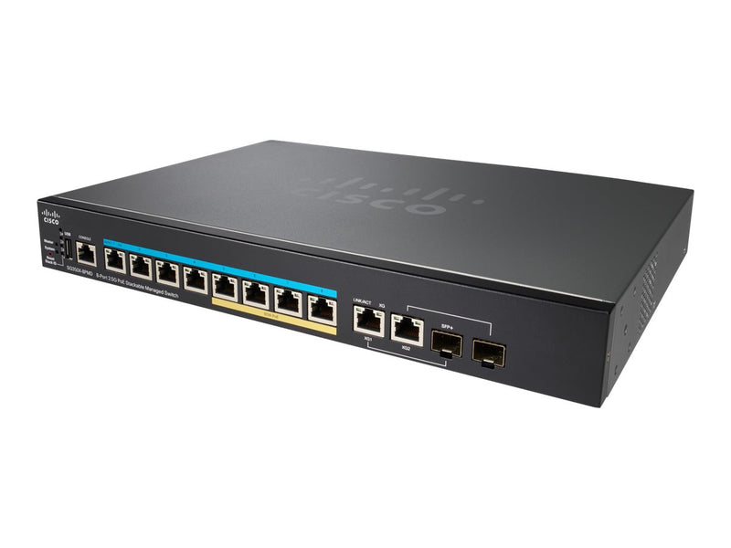 Cisco 8-Port Managed Switch – PoE+, 2.5G für schnelles Netzwerk