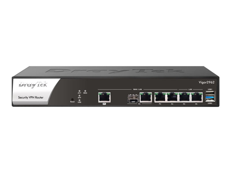 Draytek Vigor 2962 Router – Dual-WAN für sicheres Netzwerk