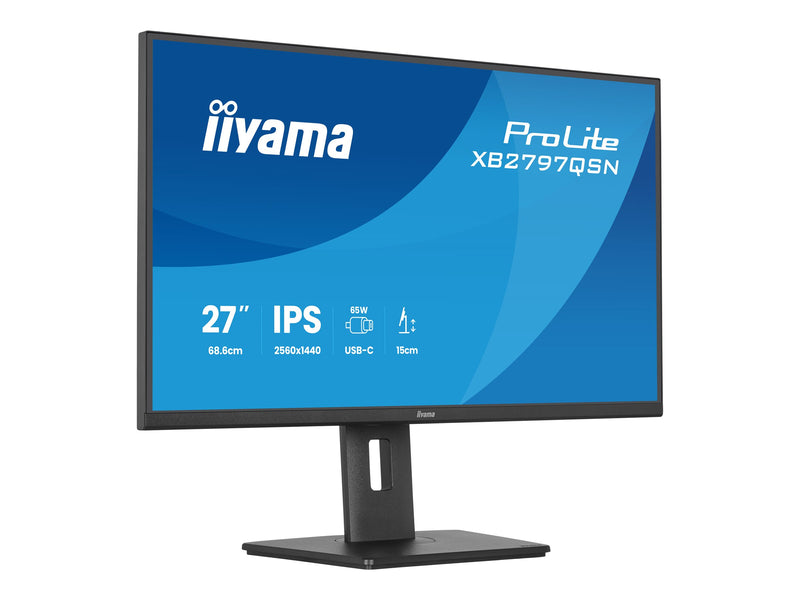 Iiyama 27" Monitor – Quad HD, 1 ms Reaktionszeit