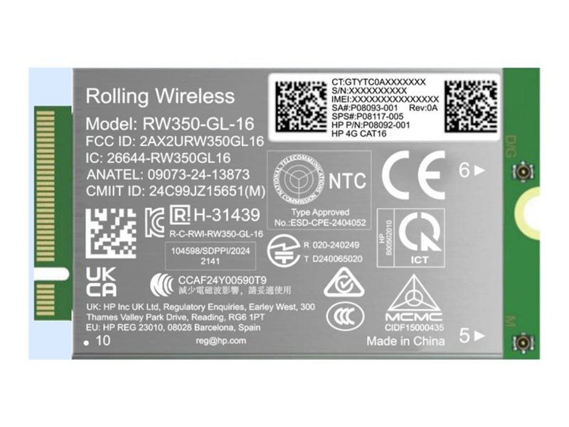 HP Drahtloses Mobilfunkmodem – 4G LTE Advanced Pro für schnelles Internet
