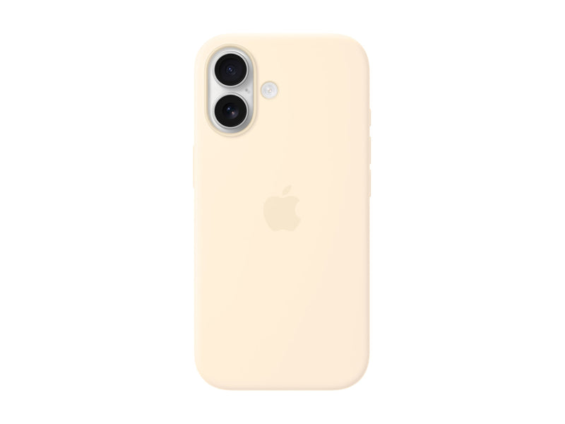 Apple iPhone 17 Silikonhülle – MagSafe-kompatibel, Vanilla-Farbe