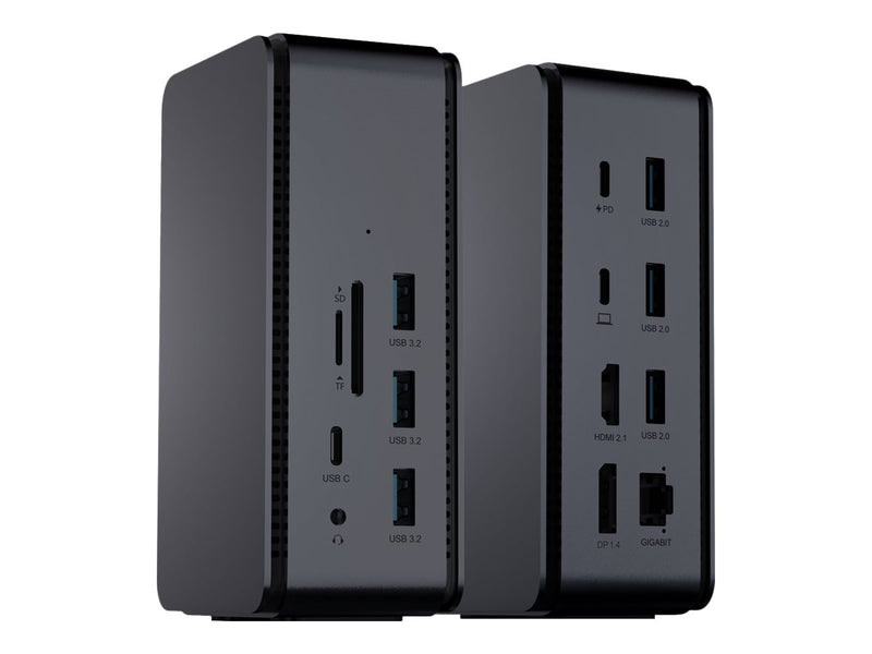 CONVENA USB4 Dockingstation – Dual 8K Display, 15 Anschlüsse