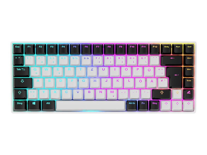 SHARKOON SKILLER SGK50 S3 Gaming-Tastatur – 75% Layout, RGB-Beleuchtung