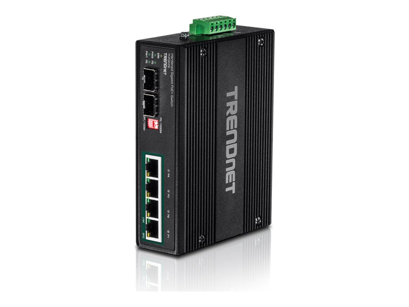 Trendnet 6-Port Switch – Robustes Design für Industrieanwendungen