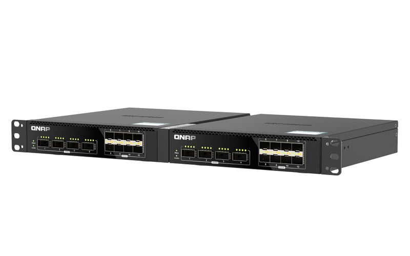 QNAP Netzwerk-Switch – 12 Anschlüsse, schnelle Datenübertragung