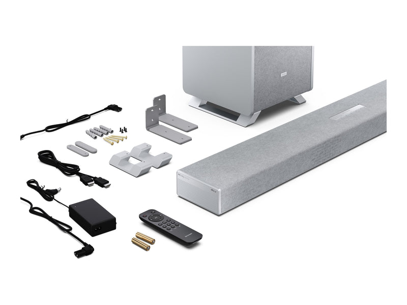 Sharp Soundbar mit Subwoofer – Kabellos, kraftvoller Klang