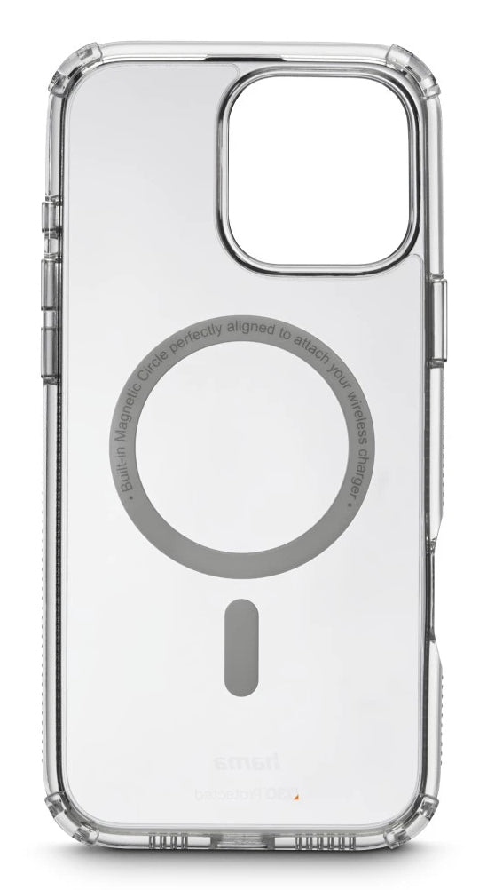 HAMA Handyhülle für iPhone 16 Pro Max – Transparent, Stoßfest
