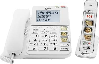 GEEMARC Seniorentelefon – große Tasten, einfache Bedienung