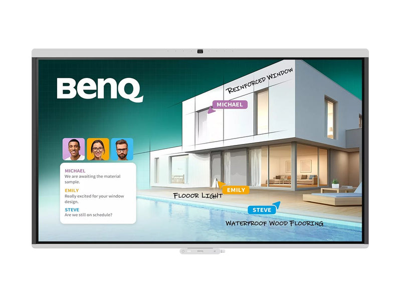 BenQ 75" Interaktives Display – 4K UHD, Touchscreen