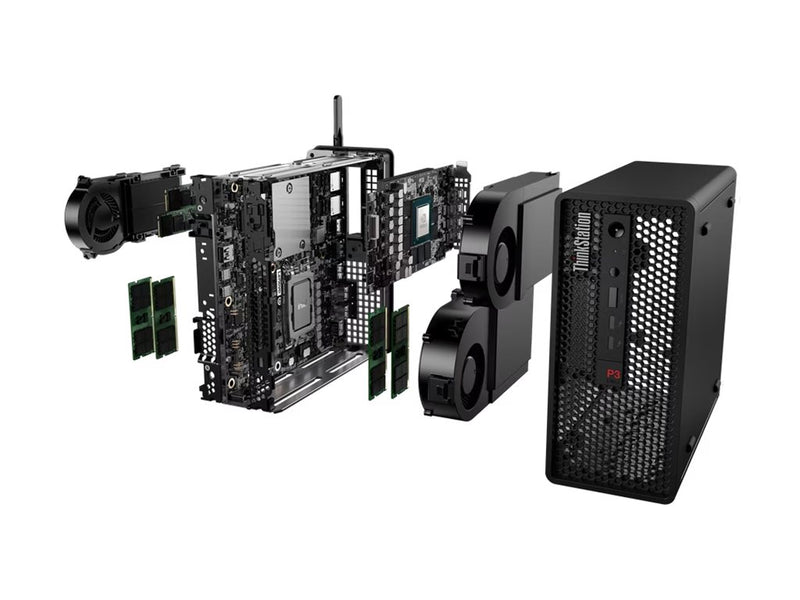 Lenovo ThinkStation P3 – Leistungsstarke Workstation, 32 GB RAM