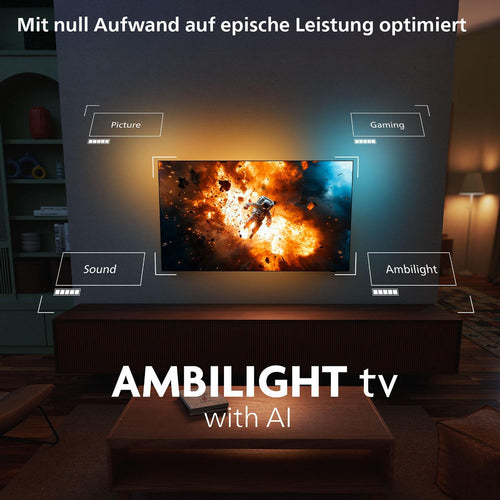 Philips 48" OLED Smart TV – 4K UHD, HDR für lebendige Bilder
