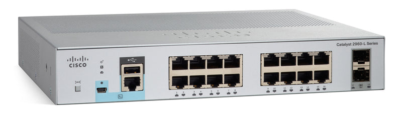 Cisco Netzwerk-Switch – 16 Anschlüsse, Gigabit Ethernet