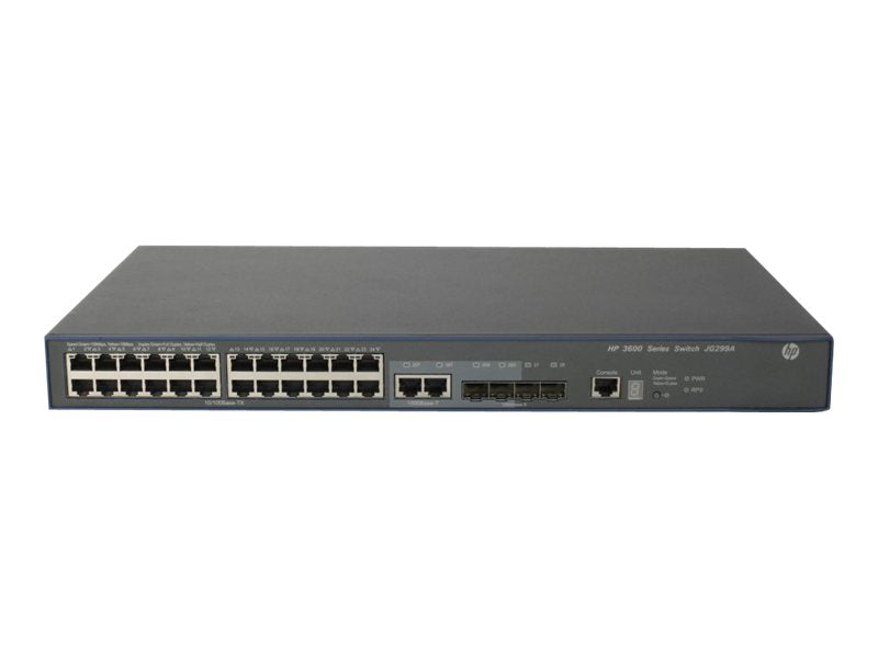 HP Enterprise Netzwerk-Switch – 24 Anschlüsse, stapelbar